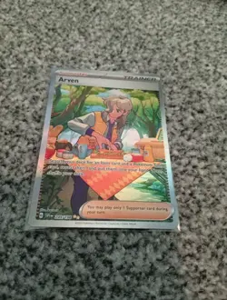 Arven 249/198 Pokemon S&V Base Set Special Illustration Rare Card - Image 1