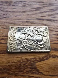 1999 Pokemon 23K Gold Plated Charizard Trading Card Burger King Limited Edition - Image 3