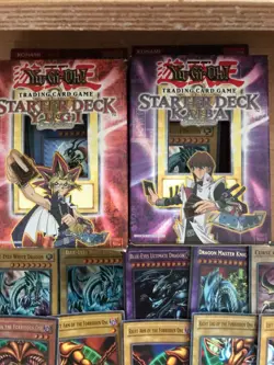 Yu-Gi-Oh Starter decks; Yugi and Kaiba evolutions includes other yu-gi-oh cards - Image 2