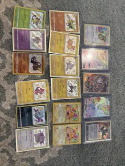 Pokemon TCG Shining Fates 20 Card Lot Grookey Alcremie Eldegoss Yamper Morpeko - Image 1