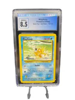 Magikarp - 35/102 - CGC 8.5 -Base Set - Pokemon Card NM/ Mint - Image 1