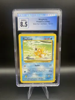 Magikarp - 35/102 - CGC 8.5 -Base Set - Pokemon Card NM/ Mint - Image 2