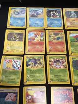 27 Vintage Pokemon Card Lot - Non Holo - From Expedition - Set Builder - Image 2