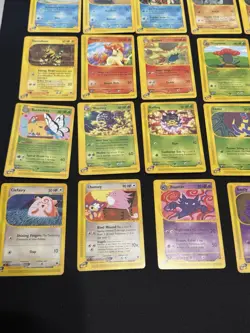 27 Vintage Pokemon Card Lot - Non Holo - From Expedition - Set Builder - Image 5