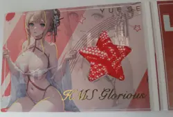 HMS Sirius Azur Lane Trifold Fabric Card Goddess Story Waifu Anime Tri Fold - Image 3