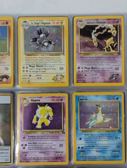WoTC Pokemon Cards - Holos, Shadowless, 1st Eds, Rares (~250 Cards In Binder) - Image 3