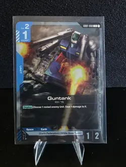 Guntank (Championship Participation Pack 01) - Gundam Promotional Cards (GCG-PR) - Image 1