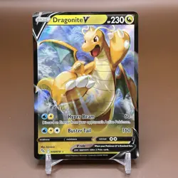 Dragonite V 049/078 Pokemon GO Ultra Rare Holo Pokemon TCG Card NM - Image 1