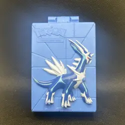 Pokemon 2008 Dialga Deck Box Case Storage Card Holder Burger King Toy plastic - Image 1