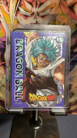WAFER CARD 2025 Dragon Ball Phantom SSB BROLY RS-009 REFRACTOR - Image 2