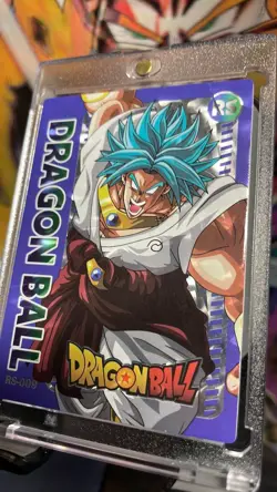 WAFER CARD 2025 Dragon Ball Phantom SSB BROLY RS-009 REFRACTOR - Image 3