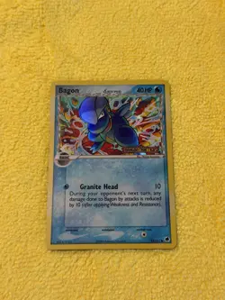 Pokemon TCG Bagon Holo Card 43/101 EX Dragon Frontiers Delta Species 2006 - Image 1