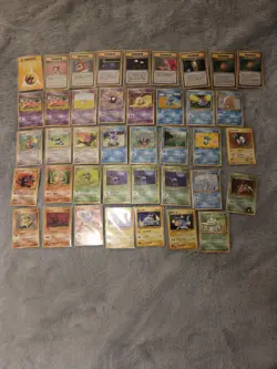 40 Japanese Wotc Pokemon Cards Bundle Lot Original Bulk WOTC Old Back - Image 1