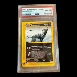 ✨ PSA 8 NM-MINT ✨ Houndoom 12/144 Non Holo Rare E Series Skyridge Pokemon Card - Image 2