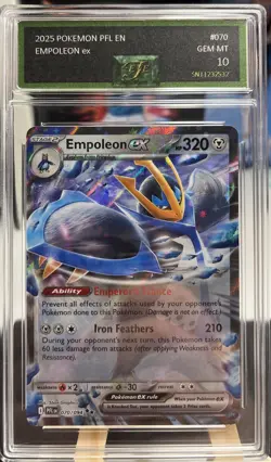 Empoleon ex 070/094 Me02: Phantasmal Flames Holo for sale online - Image 1