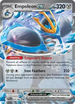 Empoleon ex 070/094 Me02: Phantasmal Flames Holo for sale online - Image 2