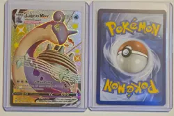 Lapras VMAX SV111/SV122 Shining Fates: Shiny Vault Holo Pokemon TCG & Bonus Card - Image 1