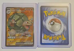 Golem ex 189/165 Full Art Scarlet & Violet 151 Holo Pokemon TCG & Bonus Card - Image 1