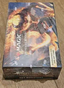 Magic The Gathering MTG Lord of the Rings Set Booster Box Factory Sealed - Image 4