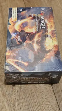 Magic The Gathering MTG Lord of the Rings Set Booster Box Factory Sealed - Image 5