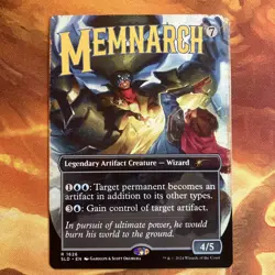 MTG Borderless Memnarch Secret Lair: Outlaw Vol. 2: Sinister Scoundrels!! - Image 1
