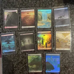 Foil - Full Art Land Set - MTG Avatar: The Last Airbender TLA - Image 1