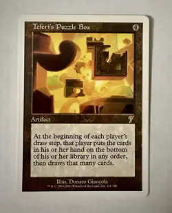 Teferi's Puzzle Box 7th Edition MTG Magic the Gathering Excellent Condition!!! - Image 1
