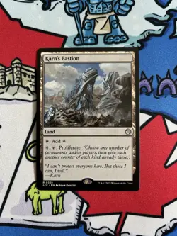 Karn’a Bastion x1 Mtg The Lost Caverns of Ixalan Commander - Image 1