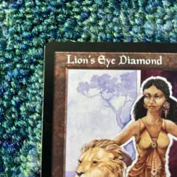 MTG Lions Eye Diamond Mirage English Edition NM Near Mint Reserved List OOP - Image 2