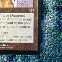 MTG Lions Eye Diamond Mirage English Edition NM Near Mint Reserved List OOP - Image 5