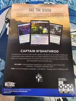 Mtg Commander Legends: Battle for Baldur's Gate Captain Fayarrrsl New - Image 2