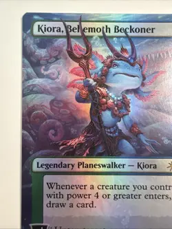 Kiora, Behemoth Beckoner (Rainbow Foil) Secret Lair Drop Foil - Image 2