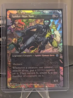 Spider-Man Noir (Borderless) Marvel's Spider-Man Foil - Image 1