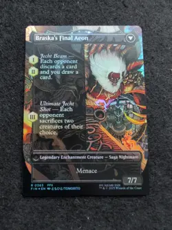 MTG Final Fantasy - Jecht, Reluctant Guardian - FOIL Borderless Rare - 0363 NM - Image 5