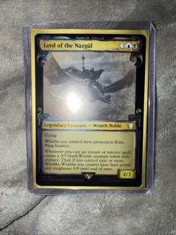 MTG Lord of the Nazgul (Showcase Scrolls) Commander: the Lord of the Rings Foil - Image 2
