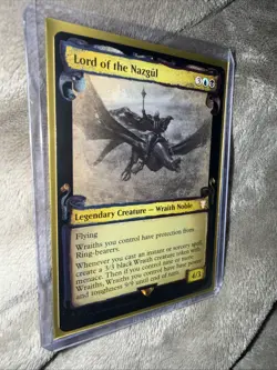MTG Lord of the Nazgul (Showcase Scrolls) Commander: the Lord of the Rings Foil - Image 3