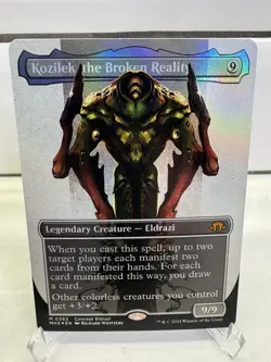 Kozilek, the Broken Reality (Borderless) Modern Horizons 3 Foil - Image 1