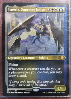 MTG Isperia, Supreme Judge (Foil Etched) Starter Commander Decks Foil - Image 1