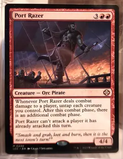 MtG Port Razer The Lost Caverns Of Ixalan NM - Image 1