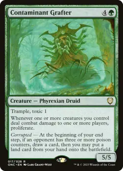 Contaminant Grafter [Phyrexia: All Will Be One Commander] Lightly Played - Image 1