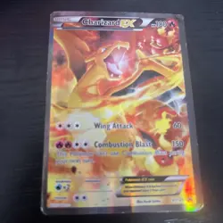 CHARIZARD EX 2016 Pokemon XY Black Star Promo Full Art Holo #XY121 - Image 1