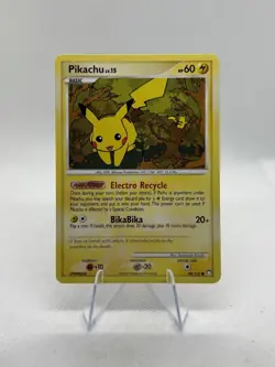 Pikachu 94/123 NM/M 2007 Mysterious Treasures Pokemon Card RARE - Image 1