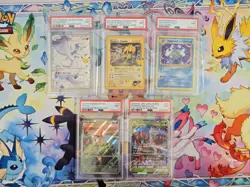 Pokemon Graded Card Lot PSA 9 - Image 1