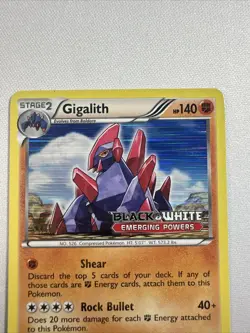 2011 Pokemon Gigalith 53/98 Staff Promo Prerelease - Image 4
