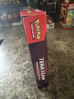 Pokemon TCG Scarlet & Violet - Tera Team EX Premium Collection Promo Box - New - Image 5