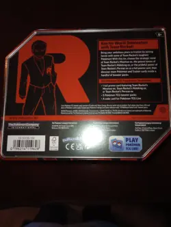 Pokemon TCG Team Rocket Persian ex Tin Box sealed - Image 2