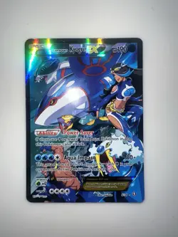 Pokemon TCG Team Aqua's Kyogre EX #6/34 Double Crisis Ultra Rare Lightly Played - Image 1