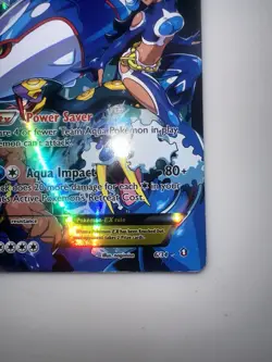 Pokemon TCG Team Aqua's Kyogre EX #6/34 Double Crisis Ultra Rare Lightly Played - Image 4