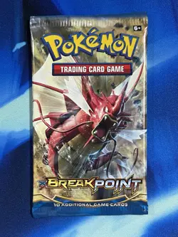 Pokemon 2019 XY Breakpoint Booster Pack Lot X4 Complete Artset Nm Mint Gyarados - Image 2