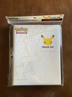 NEW Pokemon: 25th Anniversary First Partner Collector’s Binder SEALED 820650809606 - Image 1